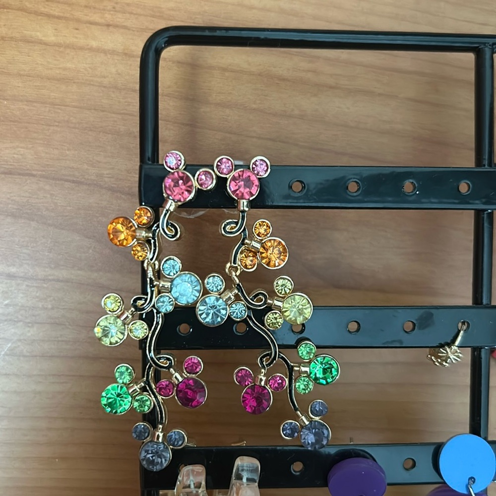 Baublebar Mickey Christmas bulbs earrings